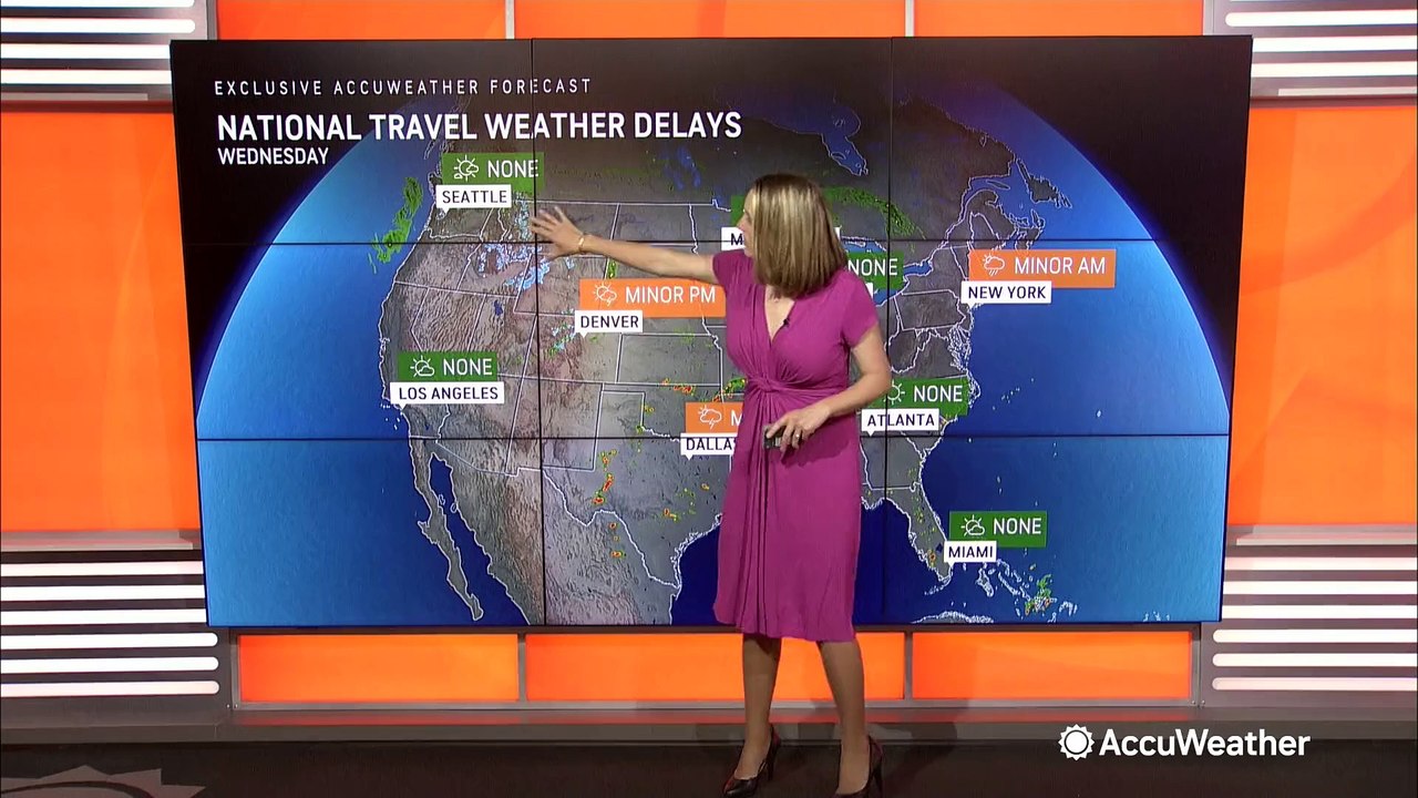 Storms to cause travel problems this Wednesday