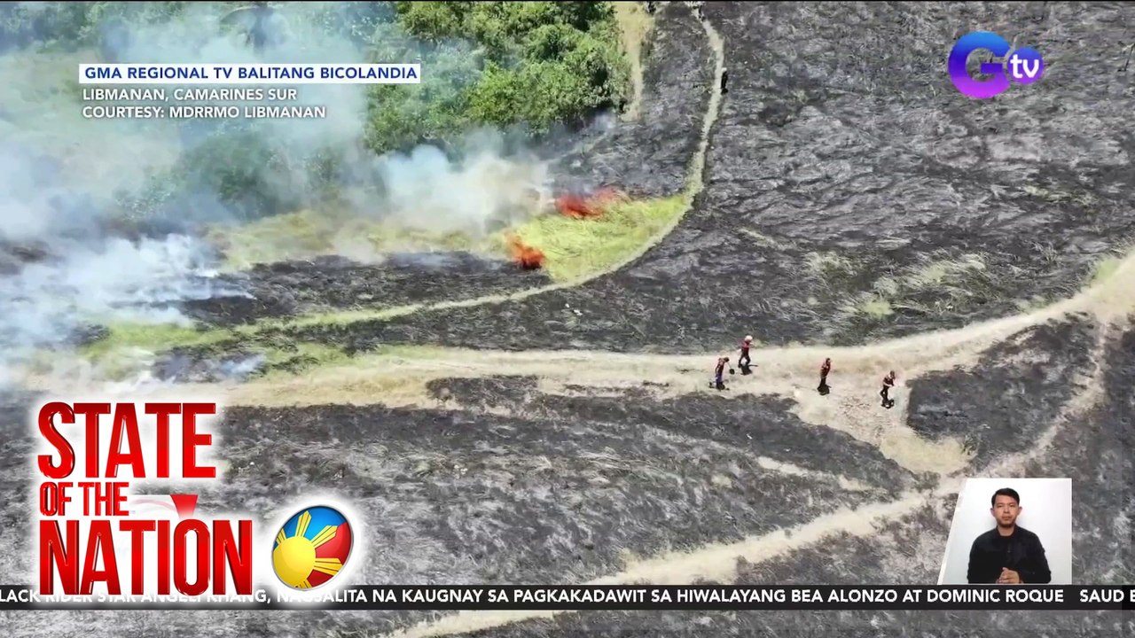Grassfire sa Chocolate Hills, pahirapang naapula | SONA
