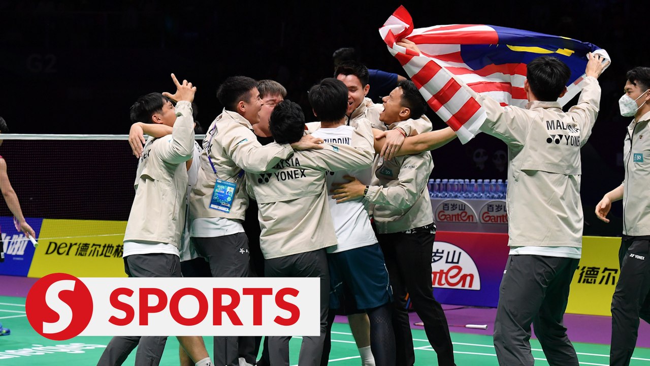 Sze Fei-Izzuddin turn heroes as Malaysia shock Japan 3-1 to reach Thomas Cup semis