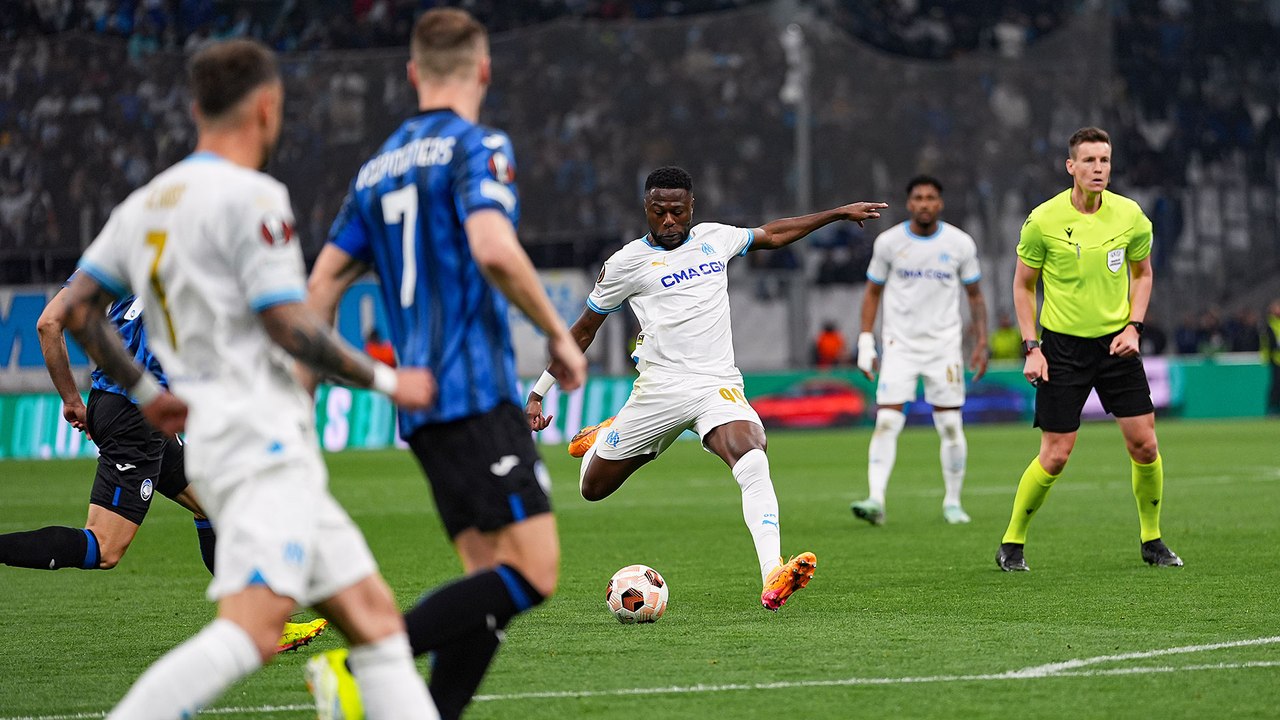 OM 1-1 Atalanta : Le but de Chancel Mbemba