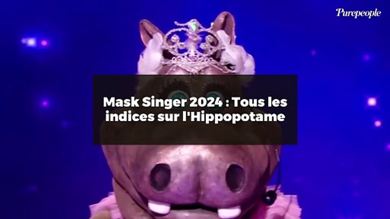Mask Singer 2024 : Tous les indices sur l'Hippopotame