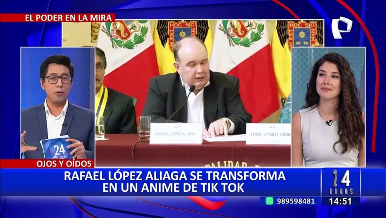López Aliaga en versión "anime": Alcalde de Lima crea su propia caricatura para TkTok