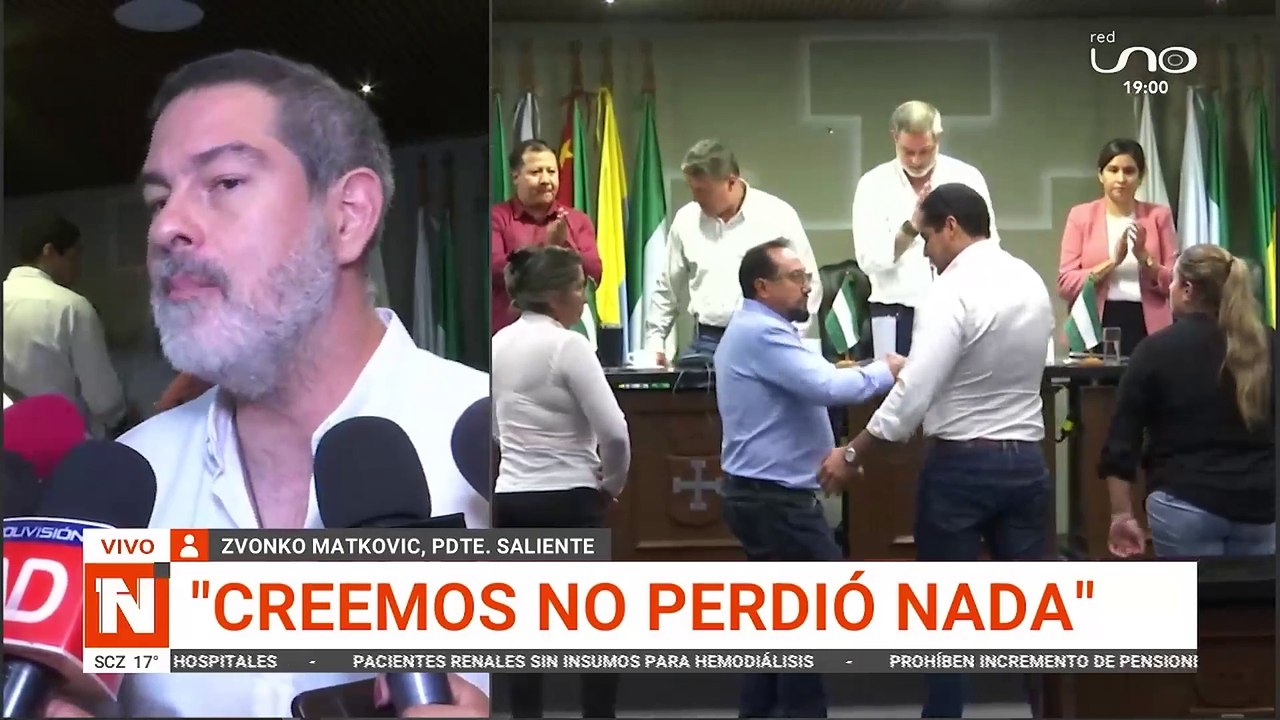 zvonko matkovic, presidente saliente