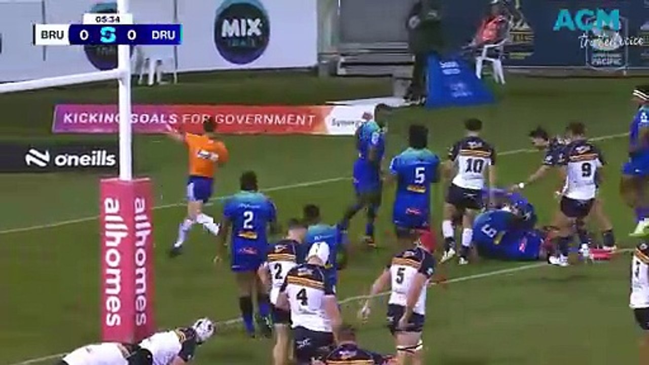 Brumbies v Drua highlights. Footage Super Rugby Pacific