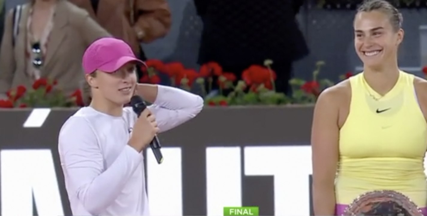 Tennis - Madrid 2024 - Iga Swiatek saves 3 match points and wins a 20th title, the 1st in Madrid