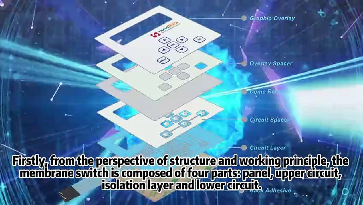 What is the difference between membrane switch and keypad switch
