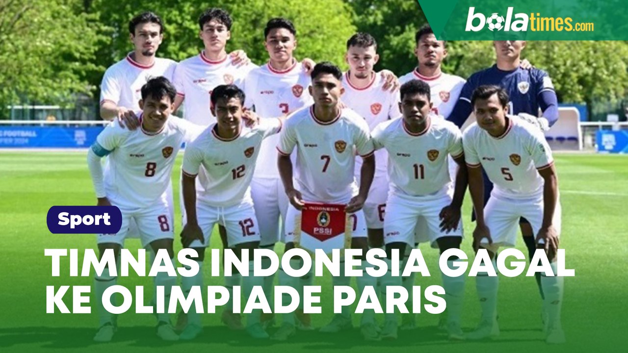 Timnas Indonesia Gagal ke Olimpiade Paris, Lewat Duel Melawan Mbappe dan Griezmann ⚽