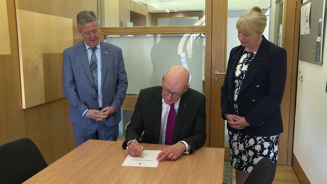John Swinney selected as Scotland's First Minister