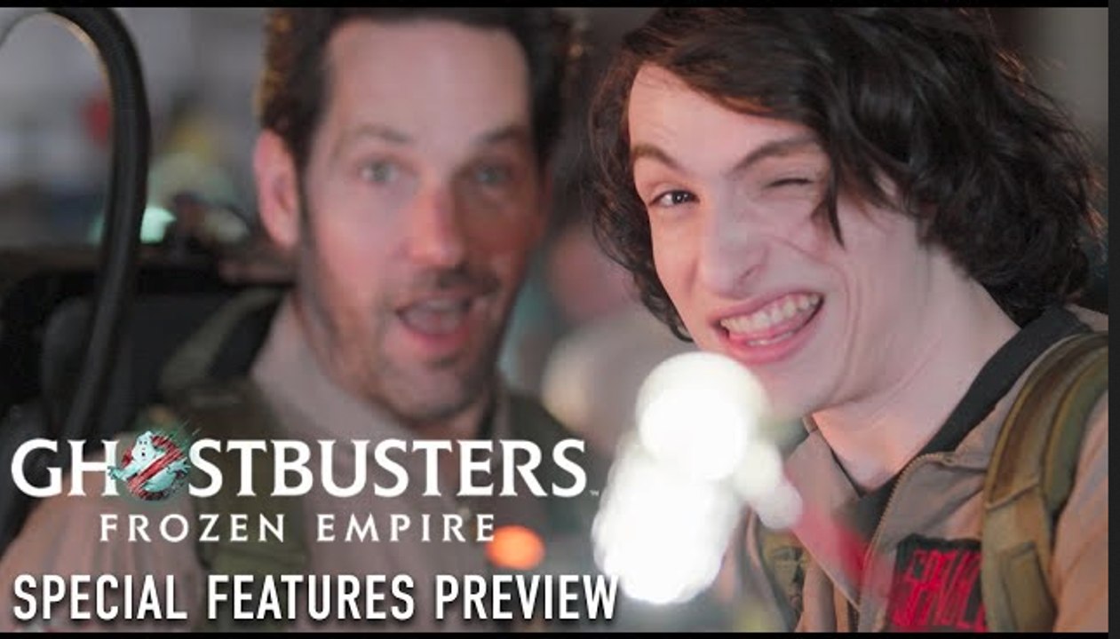 Ghostbusters: Frozen Empire | Special Features Preview - Mckenna Grace, Finn Wolfhard, Paul Rudd