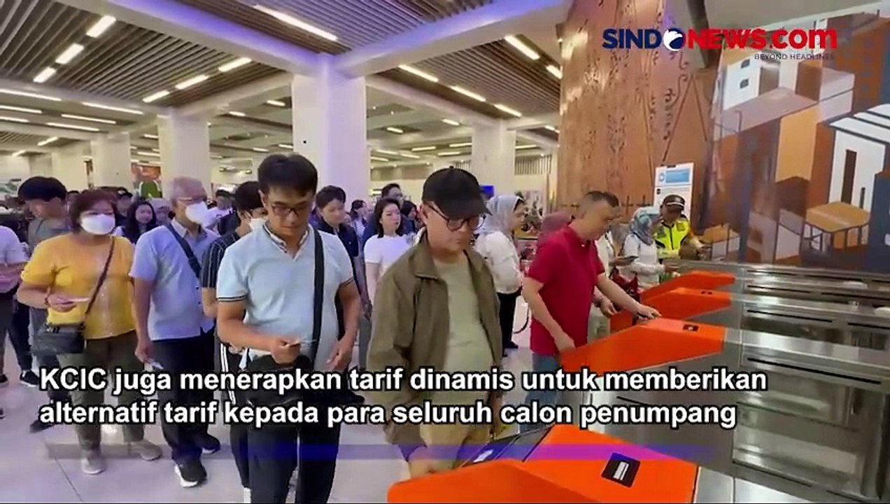 Sambut Libur Panjang,  KCIC Sediakan 28 Ribu Tiket Kereta Cepat Whoosh per Hari