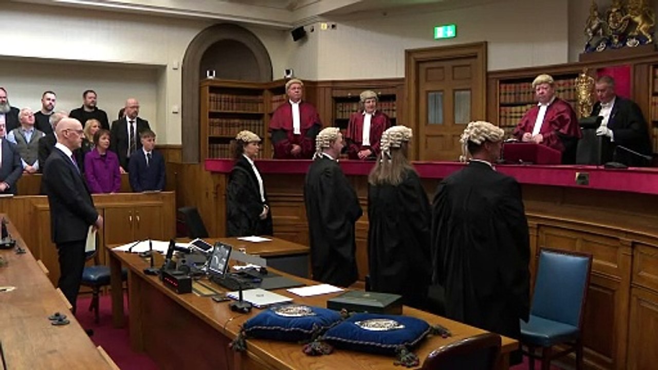 John Swinney sworn in as Scotland's new First Minister