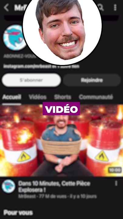La VIDÉO la Plus Vue sur la Chaine de MrBeast VS la Vidéo la Moins Vue sur la Chaine de MrBeast !