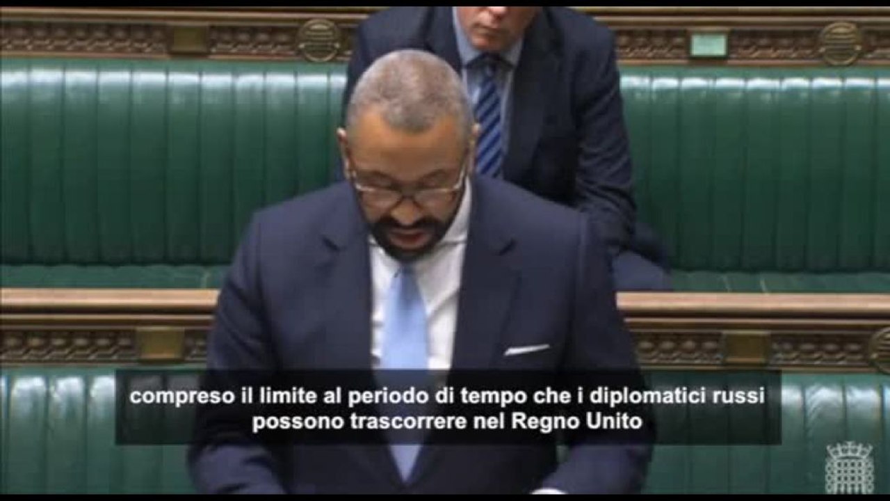 Londra annuncia l'espulsione di un addetto militare russo