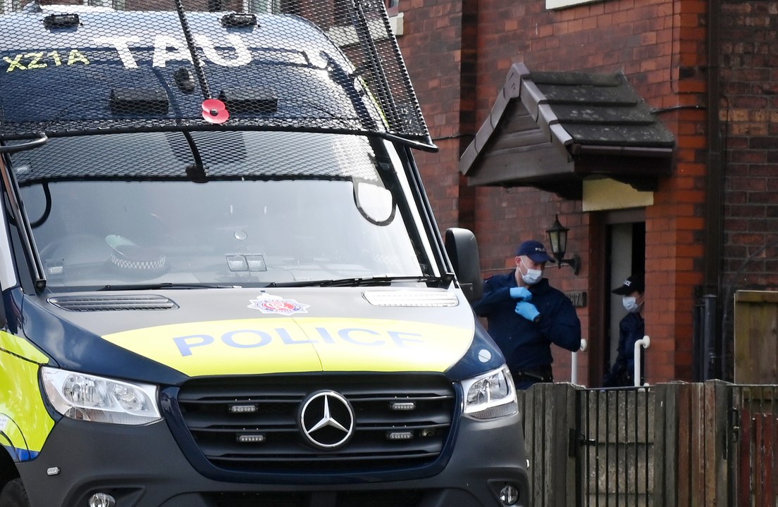 Counter-terrorism police raids