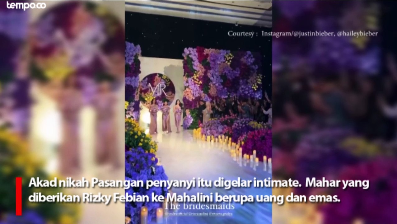 Rizky Febian Resmi Menikahi Mahalini