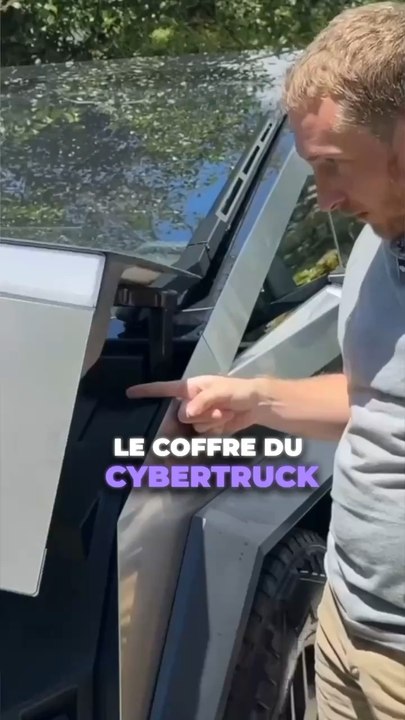 Cybertruck + doigt = ⚠️