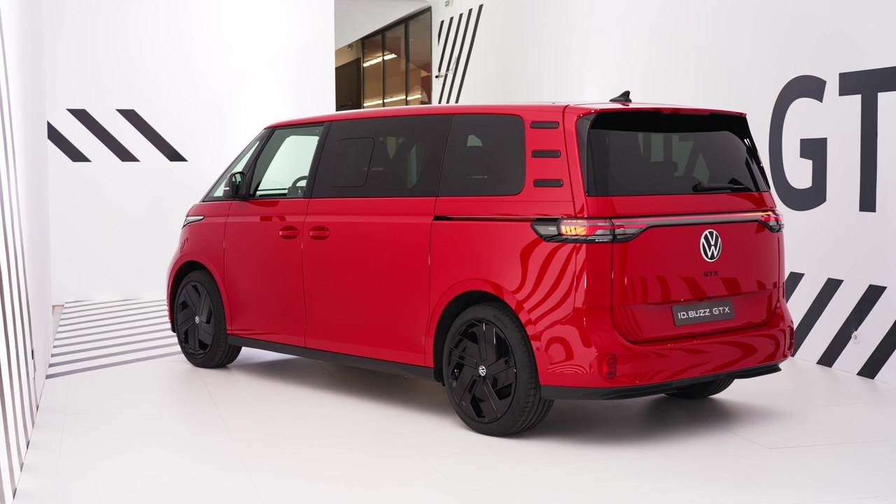 The new Volkswagen ID. Buzz GTX Design Preview in Studio