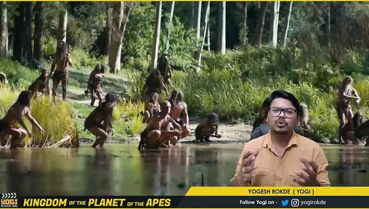 Kingdom of the Planet of the Apes Movie Review _ Yogi Bolta Hai