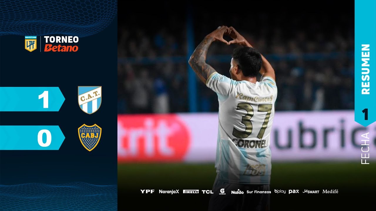 Atlético Tucumán vs Boca (1-0) | LPF Torneo Betano 2024 | Fecha 1