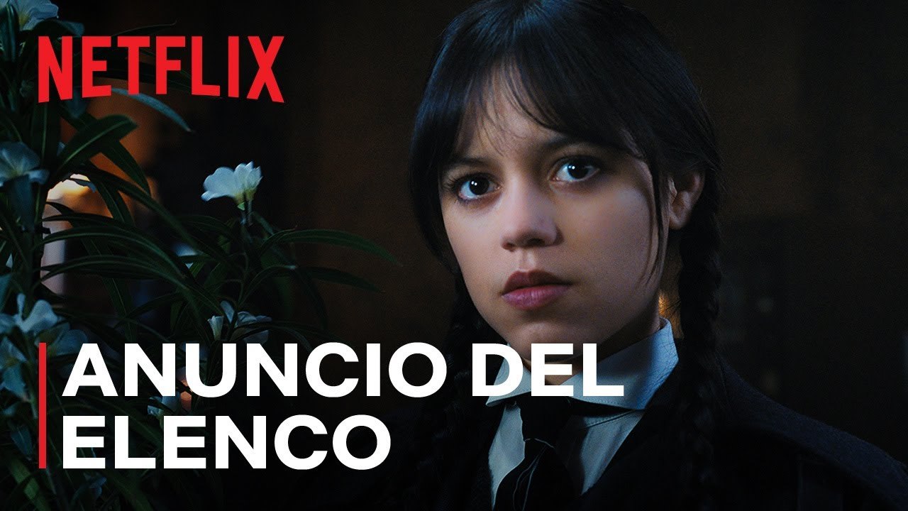 Wednesday (2024) | Merlina | Anuncio del elenco | Netflix