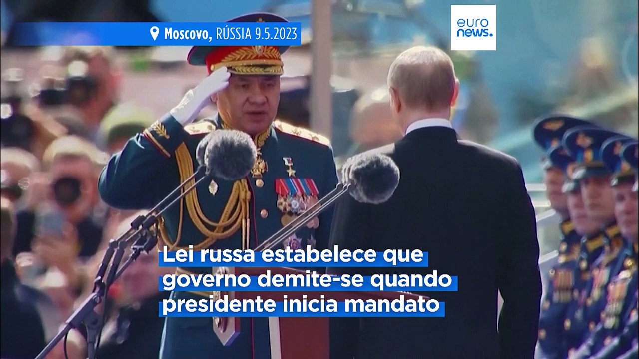 Putin substitui Shoigu porque quer Ministério da Defesa "aberto à inovação"