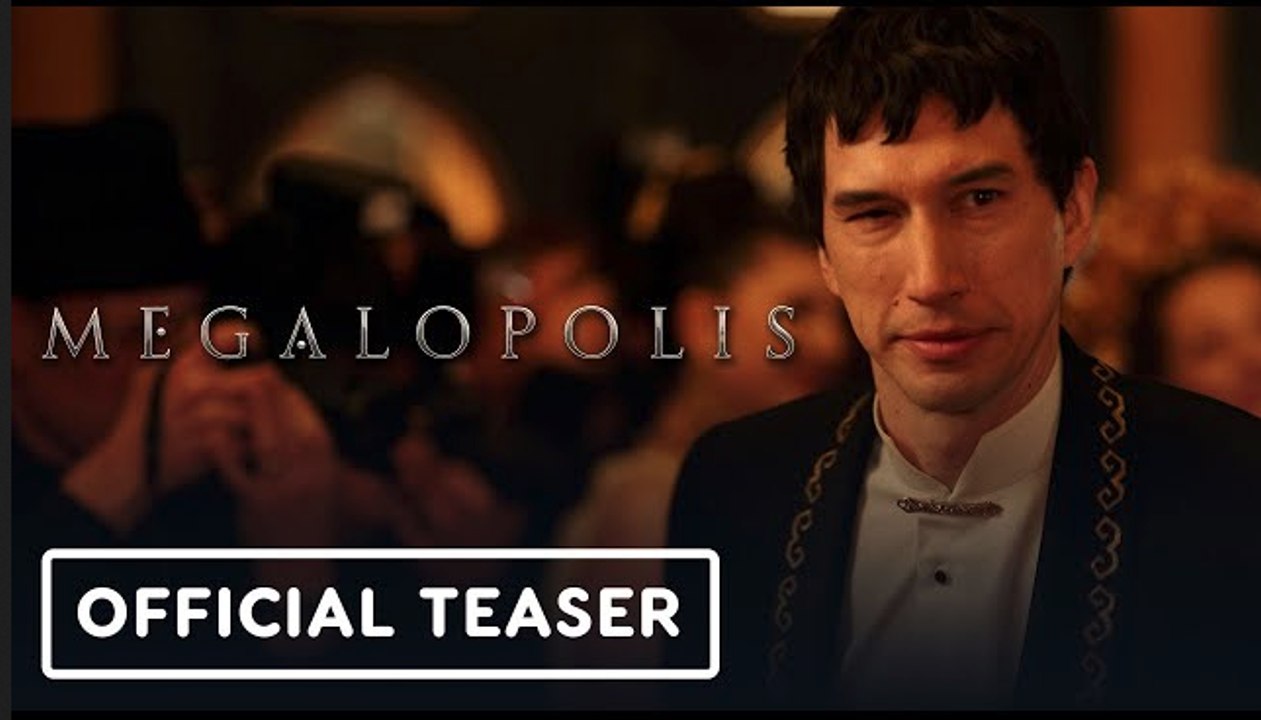 Megalopolis | Teaser Trailer - Adam Driver, Giancarlo Esposito