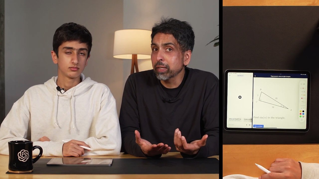 GPT-4o - Demo resolviendo un ejercicio matemático