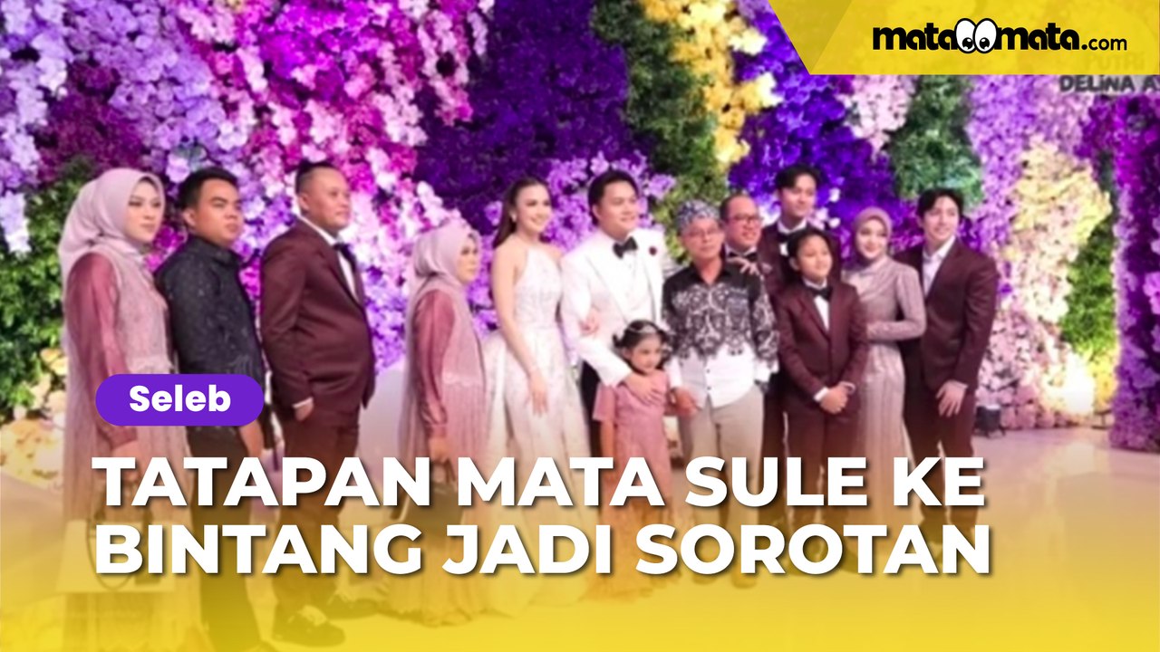 Ketemu di Nikahan Rizky Febian, Tatapan Mata Sule ke Anak Mendiang Lina Jubaedah Jadi Sorotan