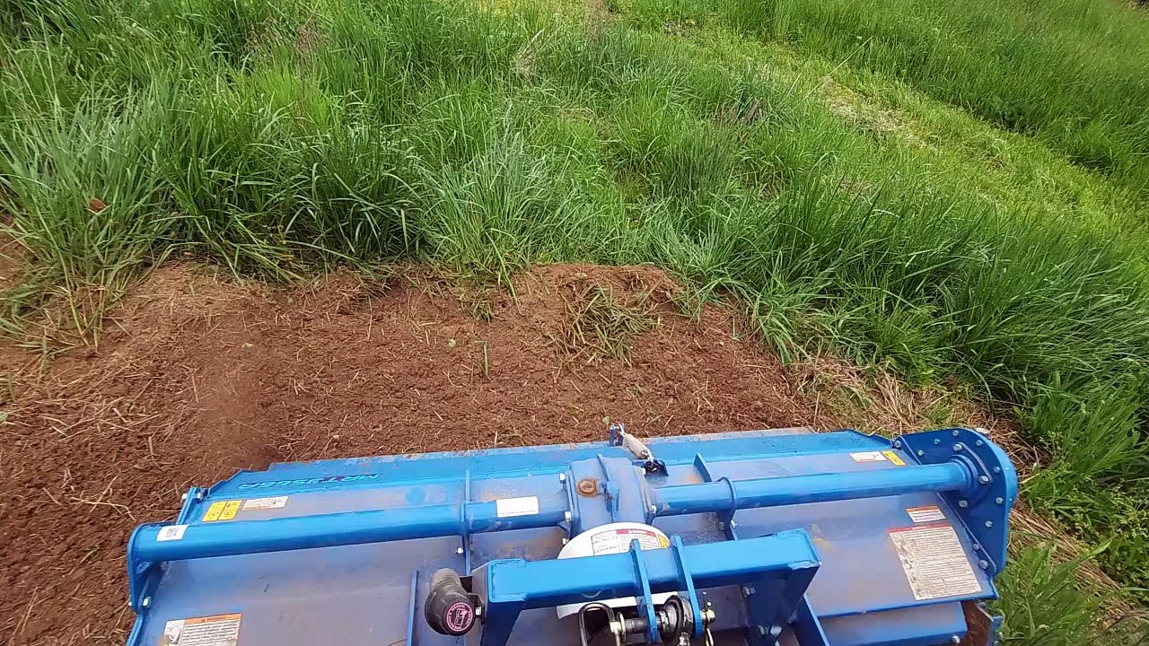 TAR RIVER BDR 165 DRUM MOWER Review and Demonstration