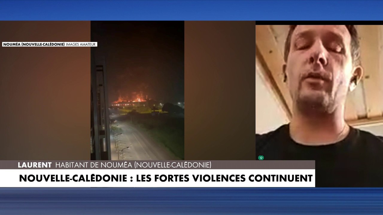 Laurent, habitant de Nouméa : «J'ai vu des scènes de chaos»
