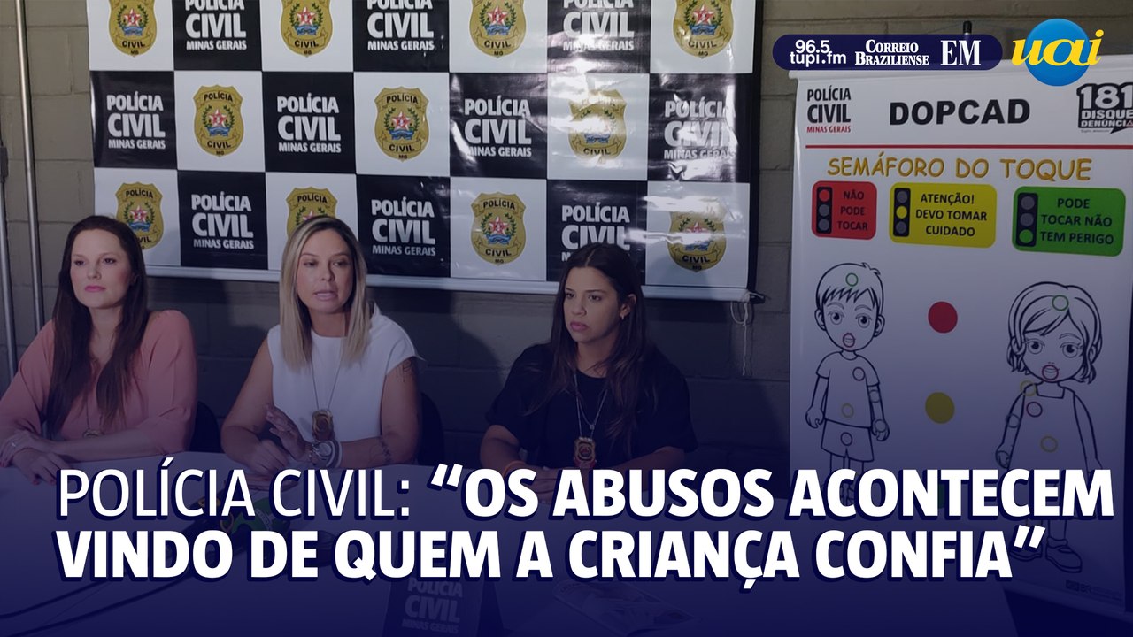 Policia Civil lança campanha de combate ao abuso infantil