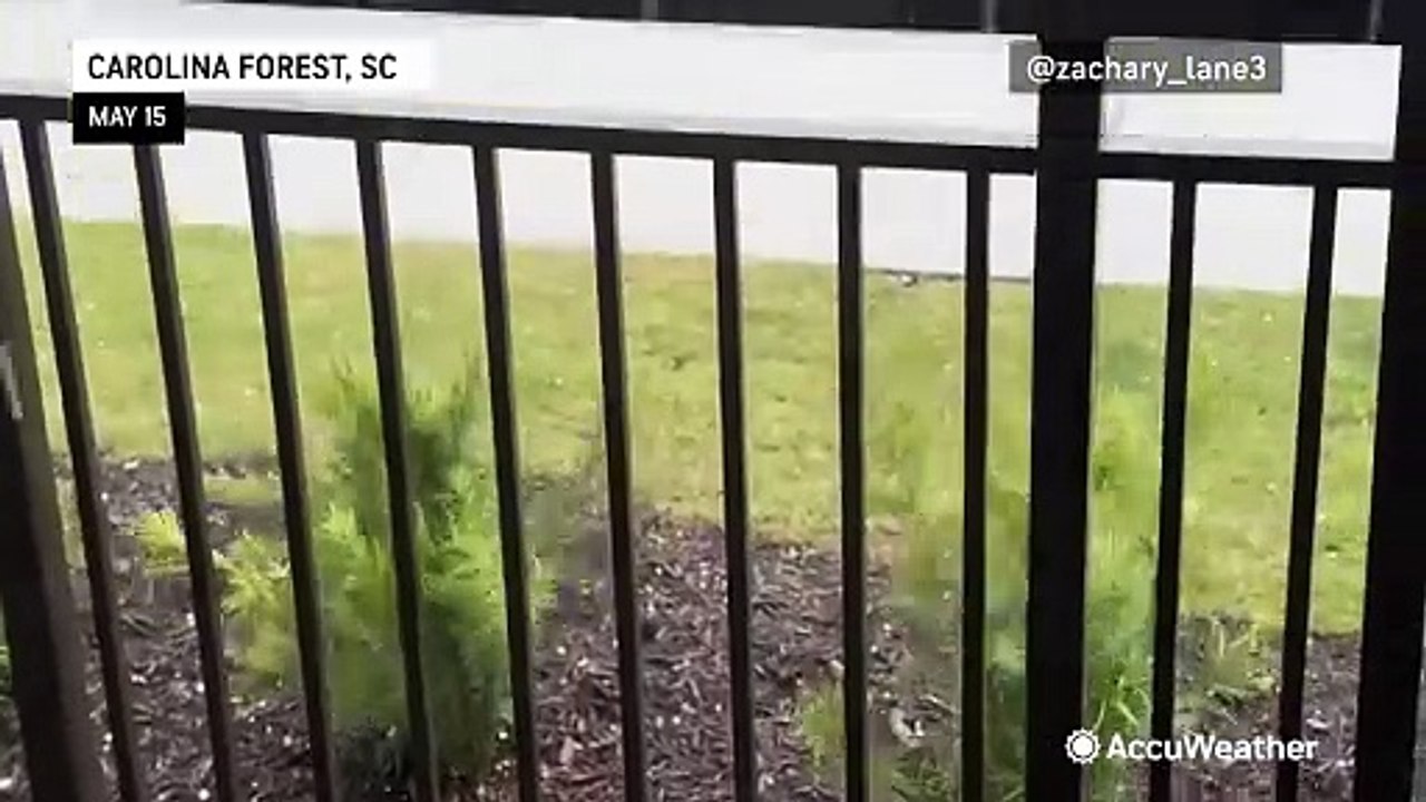 Storms drench the Southeast