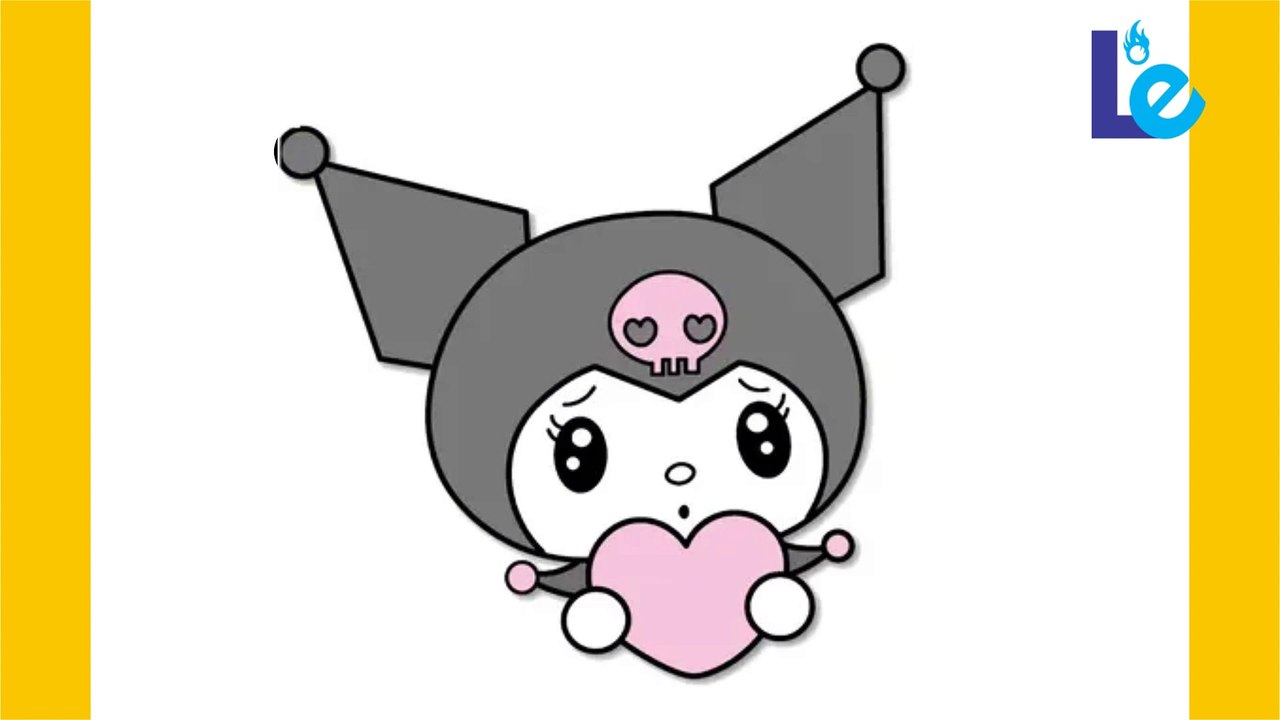 HOW TO DRAW KUROMI: Easy Step-by-Step Tutorial for Beginners