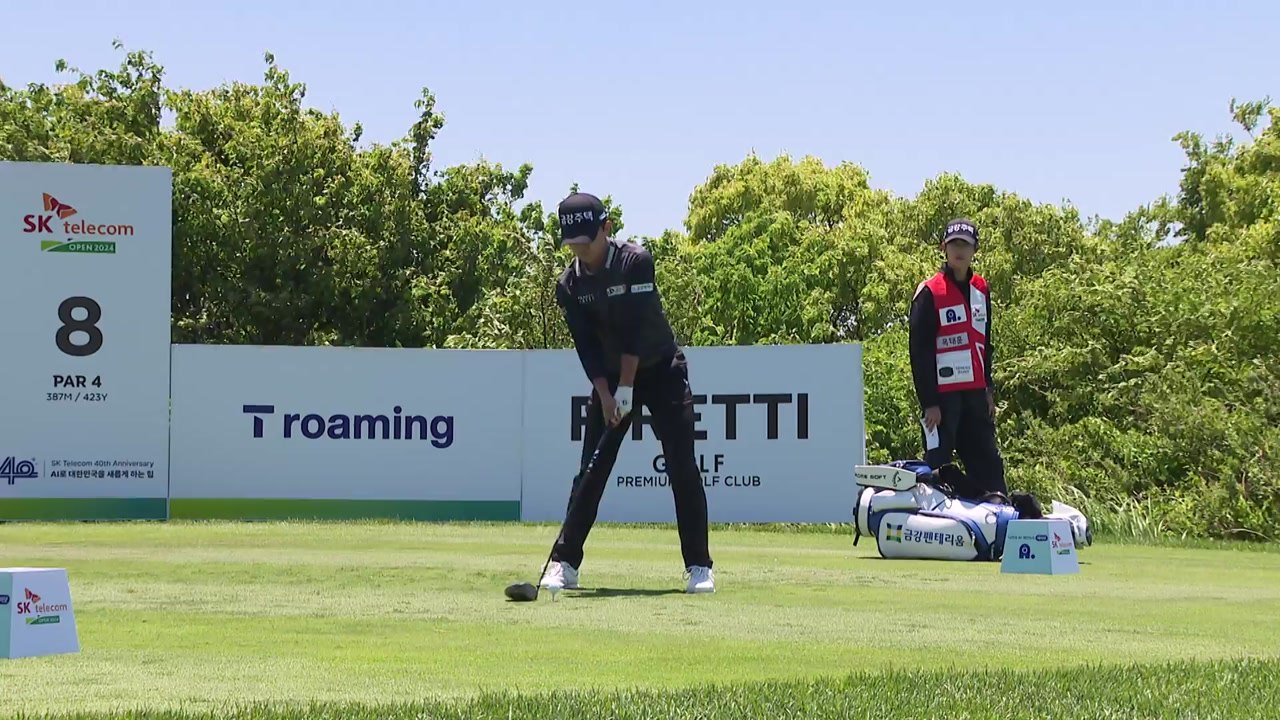 강풍 몰아친 SK텔레콤 오픈...'오전조 언더파 전무' / YTN