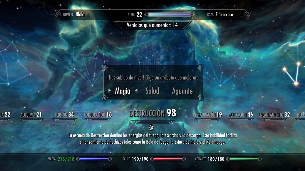 cómo SUBIR DESTRUCCIÓN RÁPIDO al 100 en 3 MINUTOS!! SKYRIM 2024
