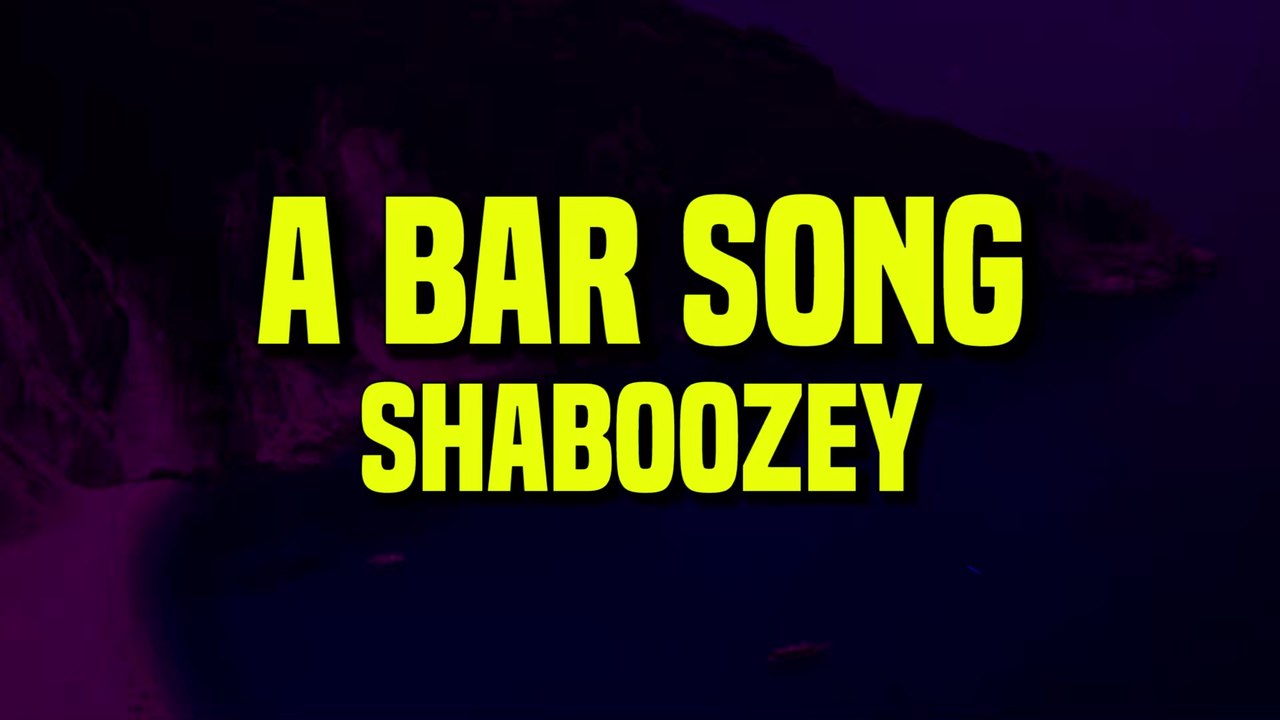 Shaboozey - A Bar Song (Lyrics)