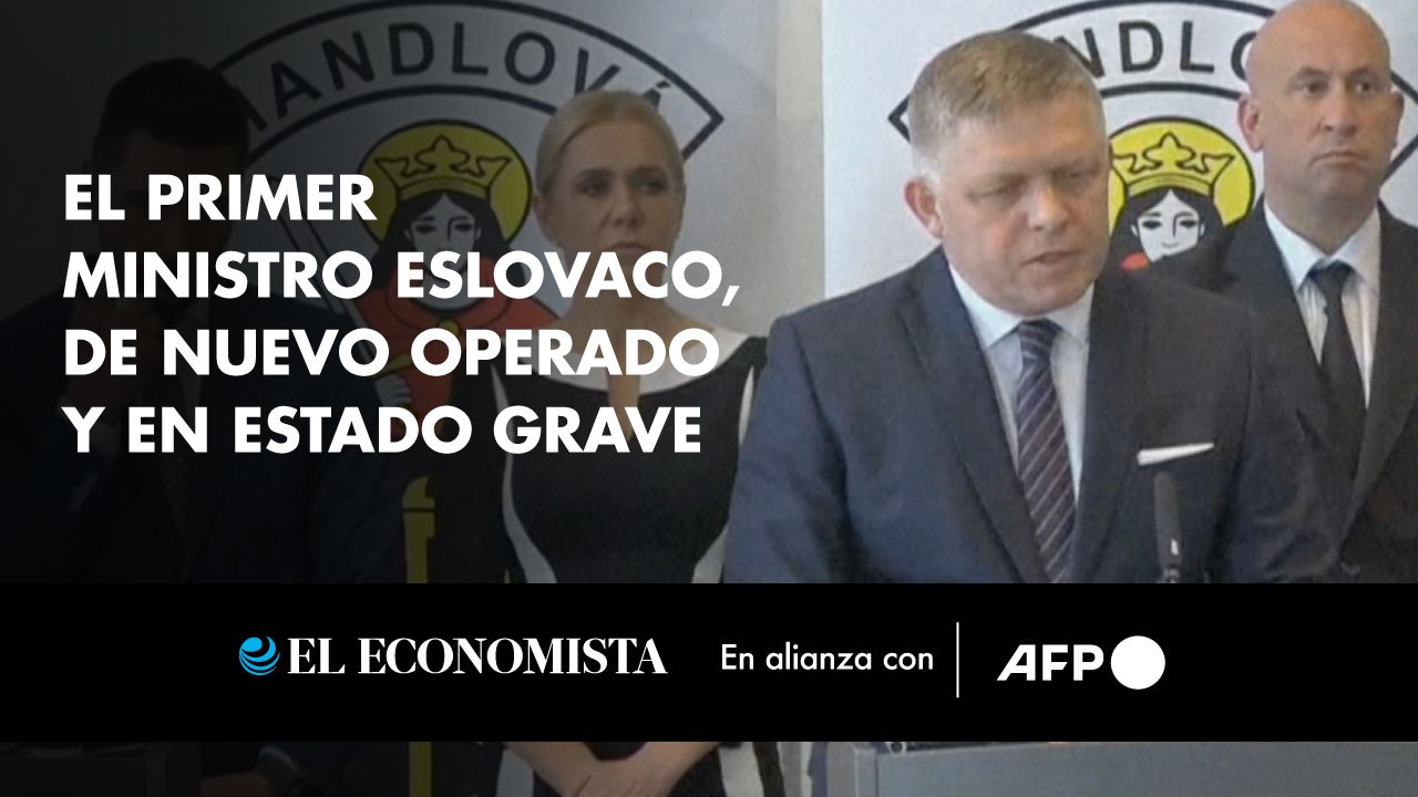 El primer ministro eslovaco, de nuevo operado y en estado grave