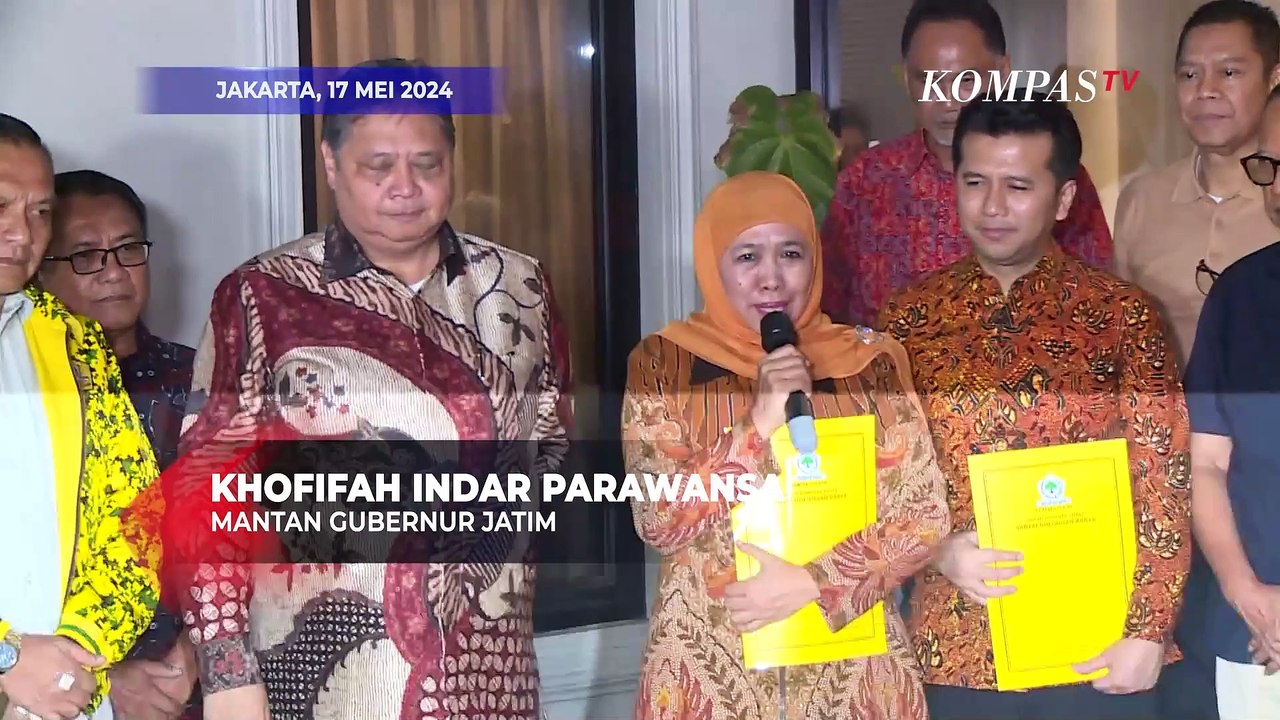 Kata Khofifah usai Diusung Golkar di Pilkada Jatim