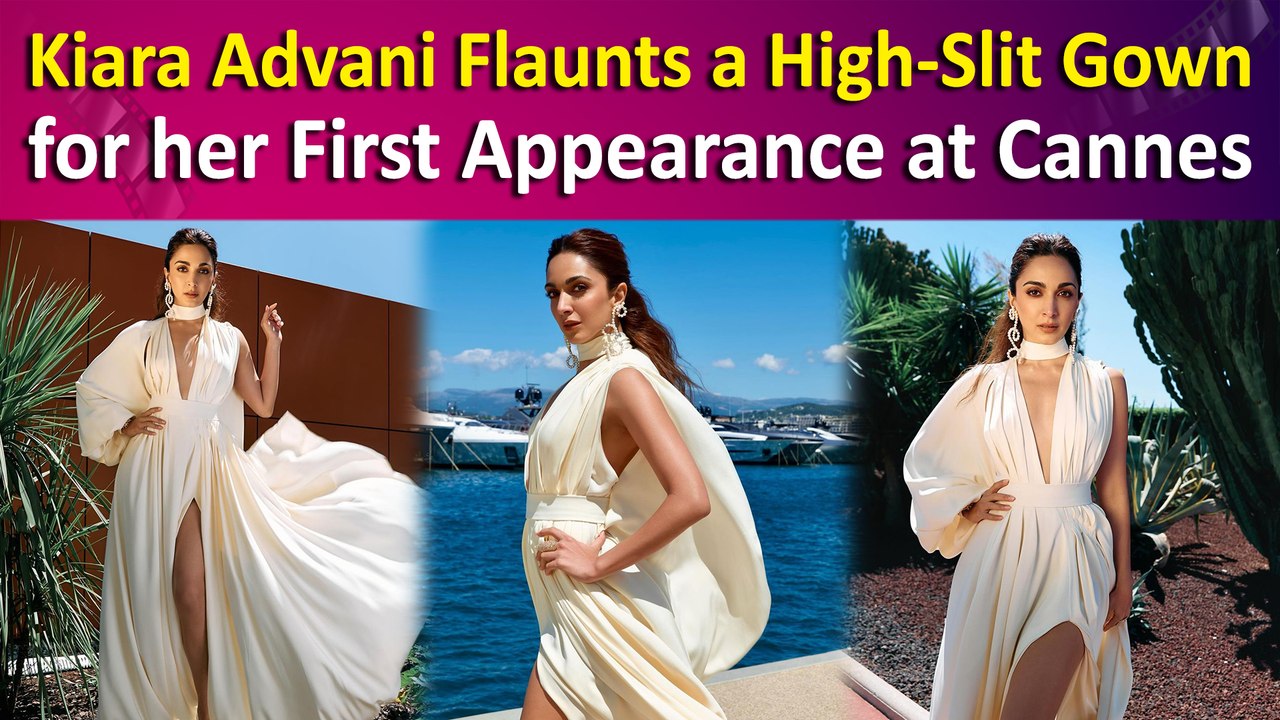 Kiara Advani’s Slit-Cut Gown and Quirky Pearl Earrings Command Attention