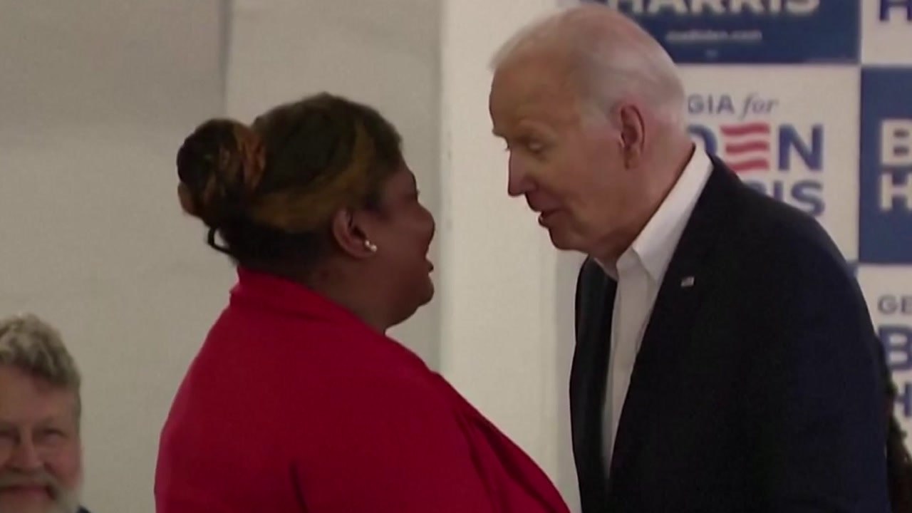 바이든, 경합주 조지아 방문..."트럼프는 나쁜 패배자" / YTN