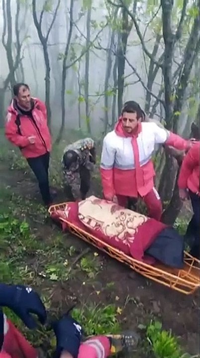 Il ritrovamento del corpo del presidente Raisi