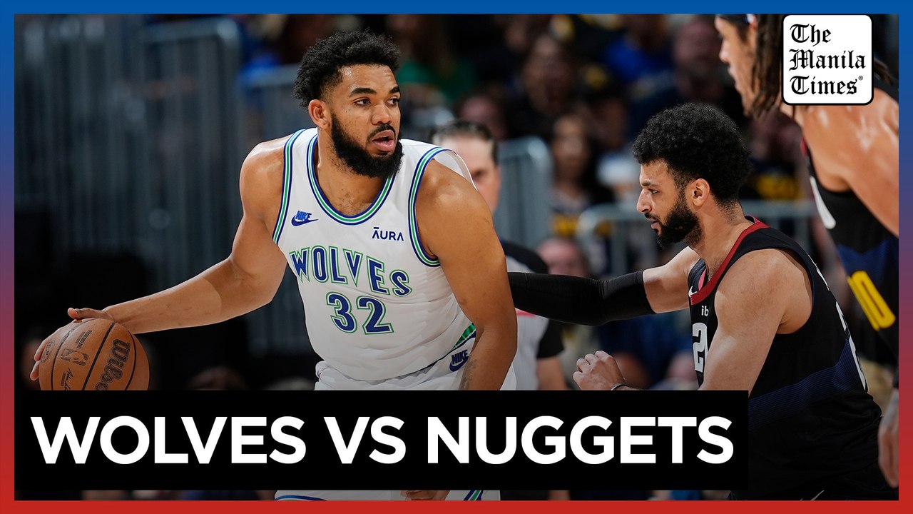 Wolves win over defending NBA champion Nuggets