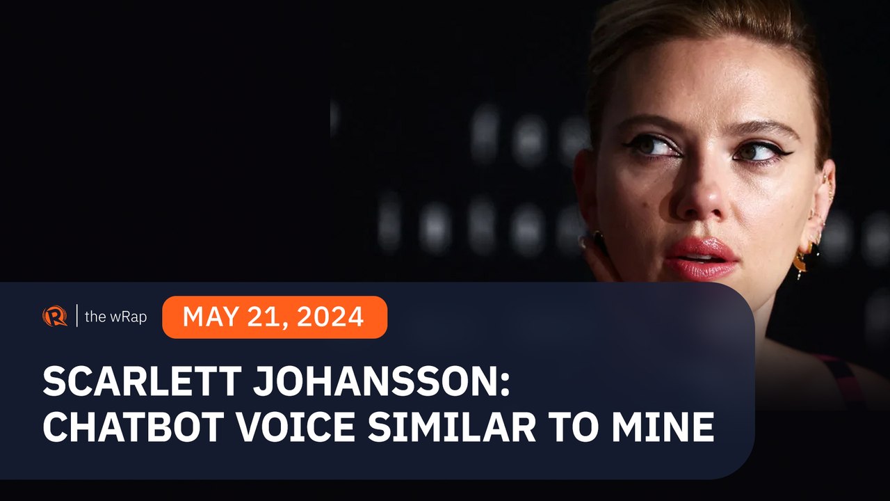 Scarlett Johansson says OpenAI chatbot voice 'eerily similar' to hers