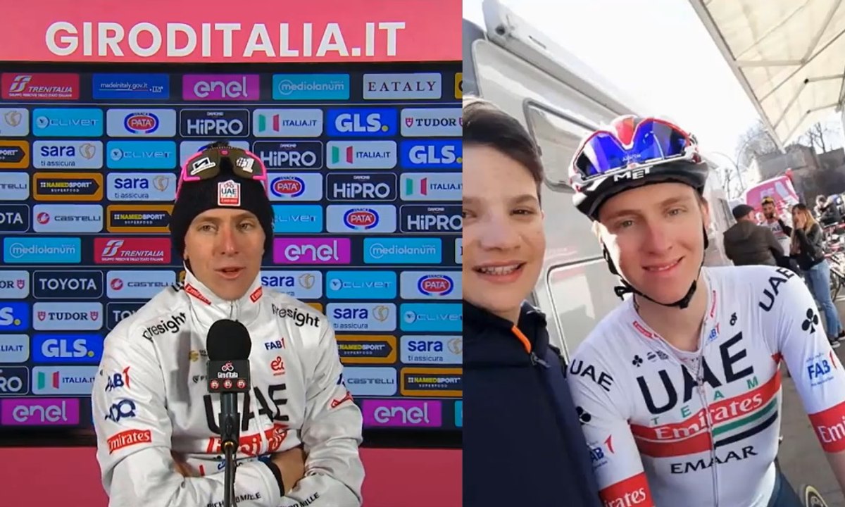 Cycling - Giro d'Italia 2024 - Tadej Pogacar : "I admire Gulio Pellizzari... we took a photo together in 2019"