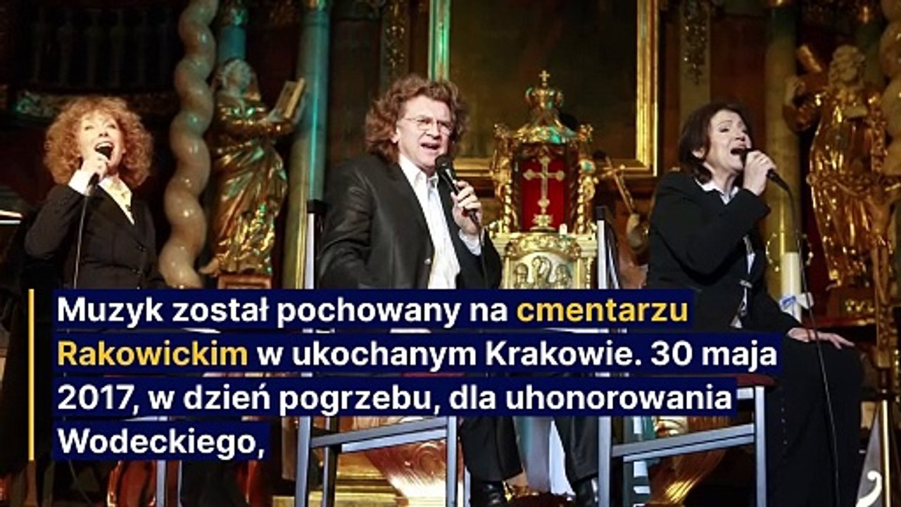 7 lat temu zmarł Zbigniew Wodecki