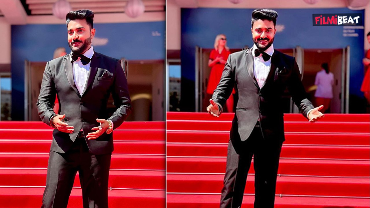 Cannes 2024 : Red Carpet पर दिखा 31 साल के Young Bhojpuri Star Pradeep Pandey "Chintu" का जलवा