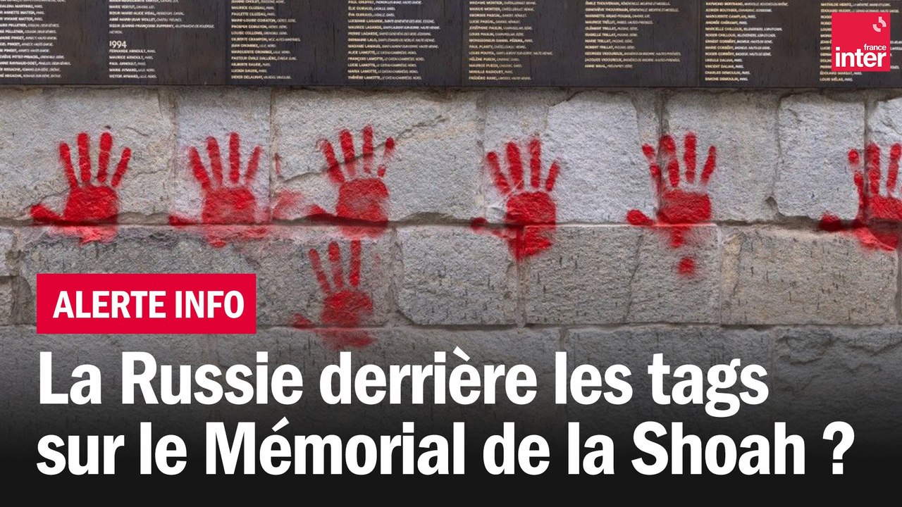 Mains rouges sur le Mémorial de la Shoah : une possible opération russe déstabilise la mémoire 🟥