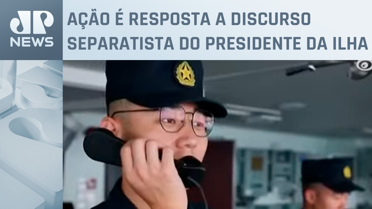 China inicia exercícios militares ao redor de Taiwan