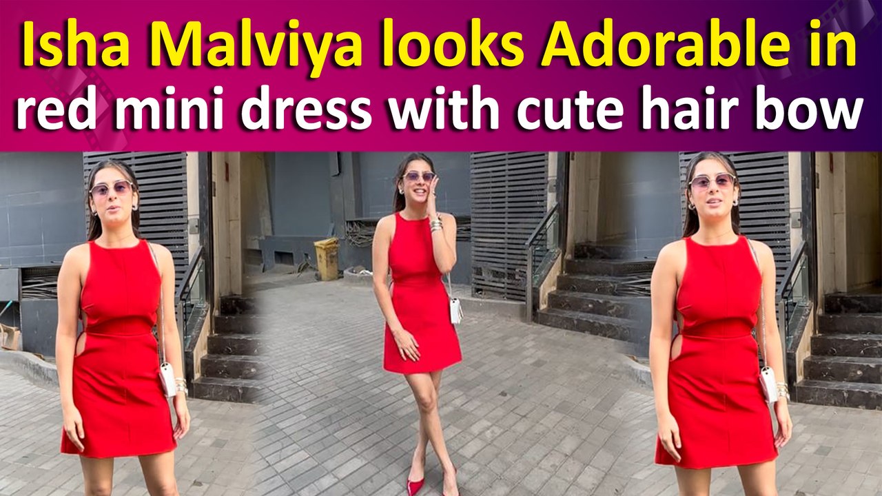 Isha Malviya serves Summer Fashion goals in mini dress with cut-outs