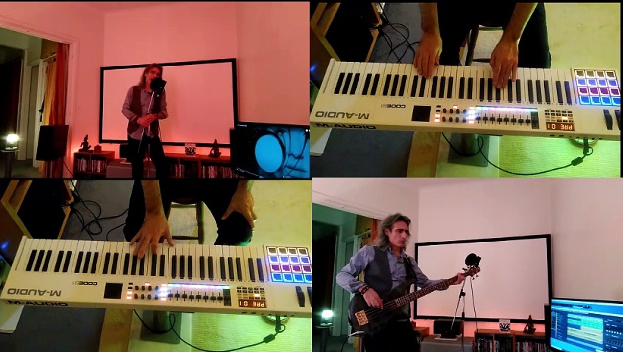 rock cover skyfall (one man band cover)